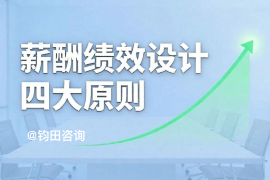 不做保姆做教练：钧田咨询中小企业薪酬绩效设计四大原则，让变革软着陆